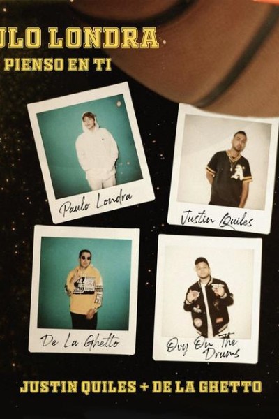 Cubierta de Paulo Londra feat. De La Ghetto, Justin Quiles: Solo pienso en ti