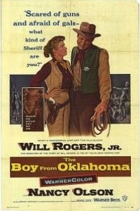 Caratula, cartel, poster o portada de El muchacho de Oklahoma
