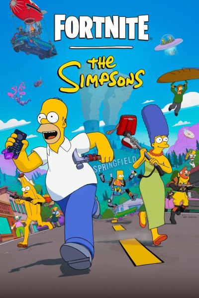 Caratula, cartel, poster o portada de Fortnite x Los Simpson
