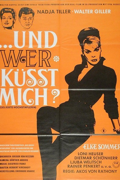 Caratula, cartel, poster o portada de Adorable estafadora