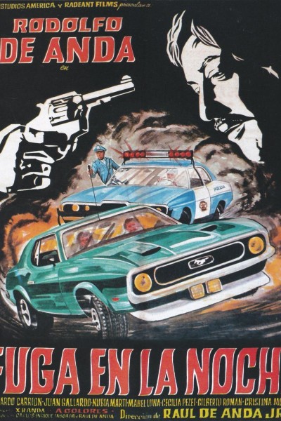 Cubierta de Fuga en la noche