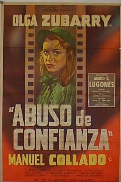 Caratula, cartel, poster o portada de Abuso de confianza