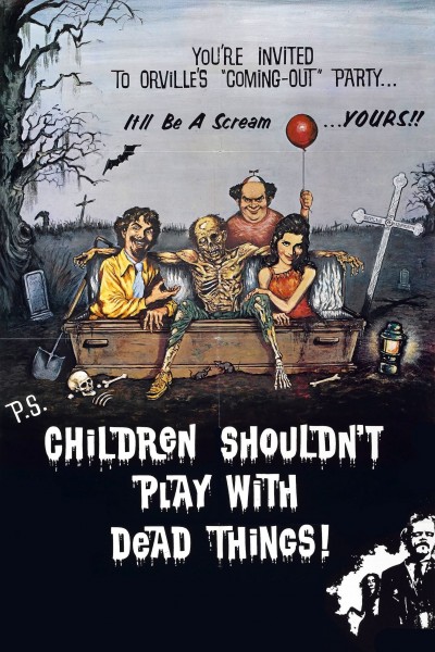 Caratula, cartel, poster o portada de Los niños no deben jugar con cosas muertas
