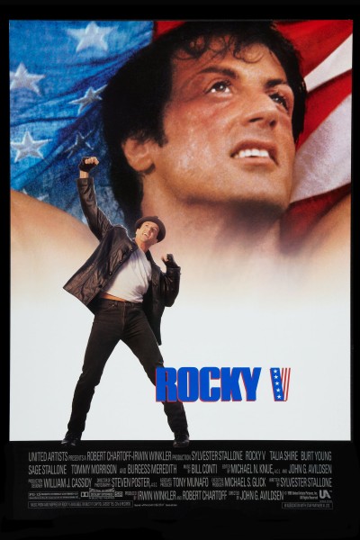 Caratula, cartel, poster o portada de Rocky V