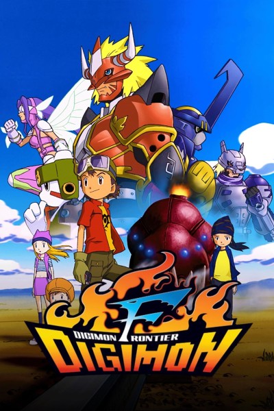 Caratula, cartel, poster o portada de Digimon Frontier (Digimon 4)