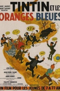 Caratula, cartel, poster o portada de Tintín y el misterio de las naranjas azules
