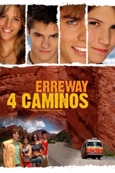 Caratula, cartel, poster o portada de Erreway: 4 caminos (AKA Rebelde Way: La película)