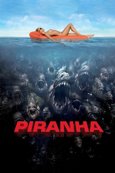 Caratula, cartel, poster o portada de Piraña 3D