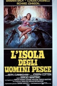 Caratula, cartel, poster o portada de La isla de los hombres peces