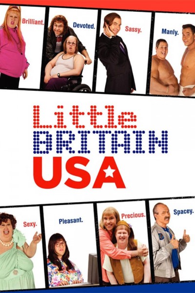 Caratula, cartel, poster o portada de Little Britain USA