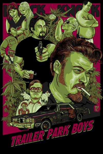 Caratula, cartel, poster o portada de Trailer Park Boys