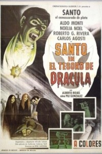 Caratula, cartel, poster o portada de Santo en El tesoro de Drácula