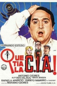 Caratula, cartel, poster o portada de ¡Qué tía la C.I.A.!