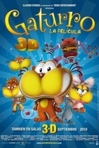 Cubierta de Gaturro, la película (Gaturro 3D)
