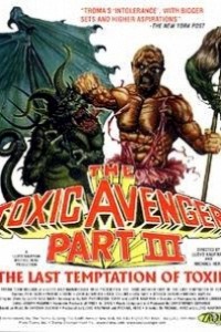 Caratula, cartel, poster o portada de El Vengador Tóxico 3: La última tentación de Toxie