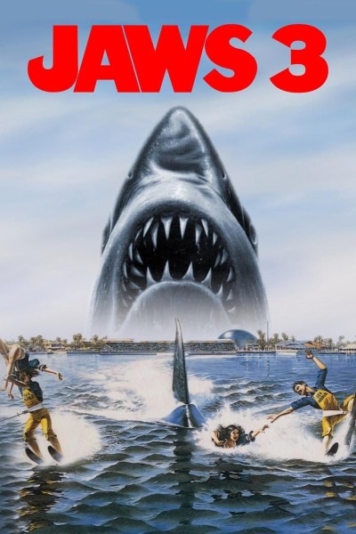 Caratula, cartel, poster o portada de El gran tiburón (Tiburón 3)
