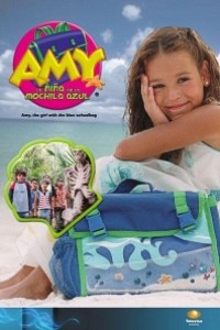 Cubierta de Amy, la niña de la mochila azul
