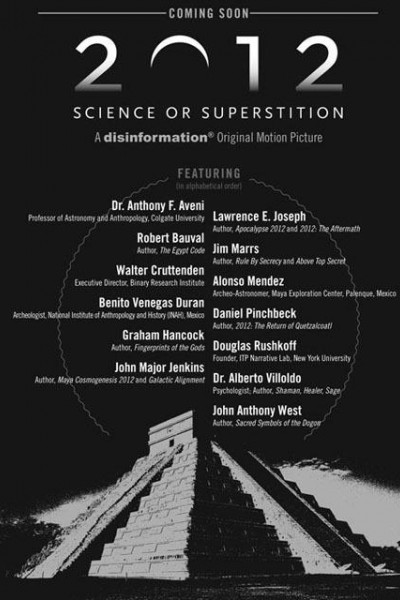 Caratula, cartel, poster o portada de 2012: Ciencia o superstición