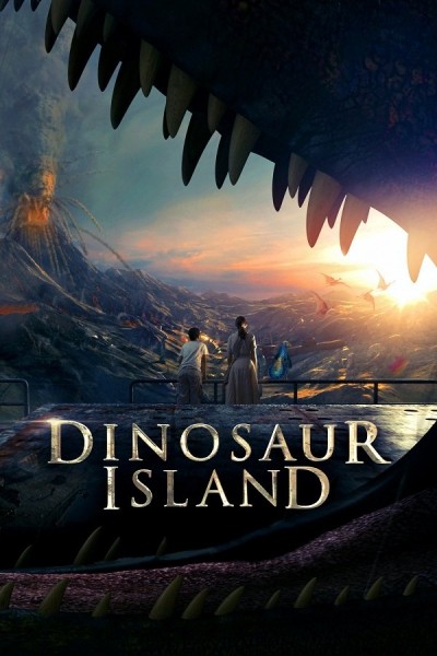 Caratula, cartel, poster o portada de La isla de los dinosaurios