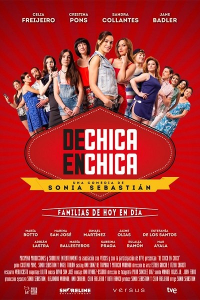 Caratula, cartel, poster o portada de De chica en chica