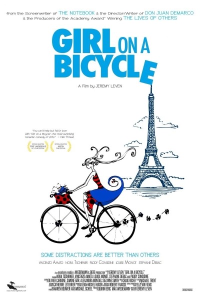 Caratula, cartel, poster o portada de La chica de la bicicleta