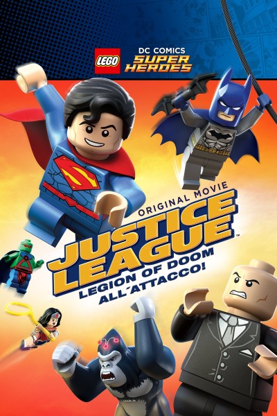 Caratula, cartel, poster o portada de La Liga de la Justicia: El ataque de la Legión del Mal
