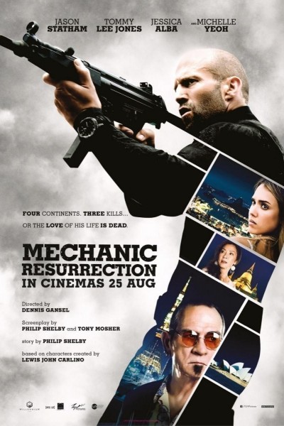 Caratula, cartel, poster o portada de Mechanic: Resurrection