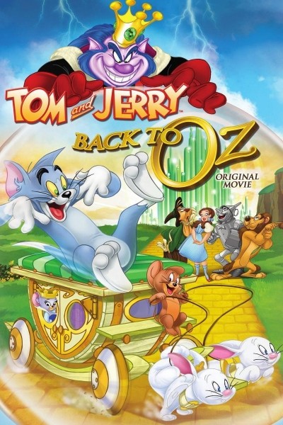 Caratula, cartel, poster o portada de Tom y Jerry: Regreso al mundo de Oz