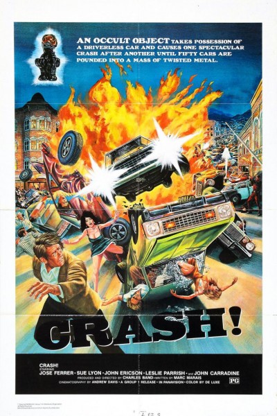 Caratula, cartel, poster o portada de Crash! La maldición