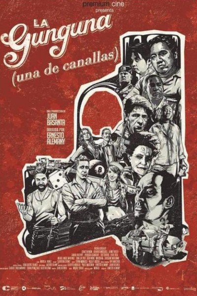 Caratula, cartel, poster o portada de La Gunguna, una de canallas