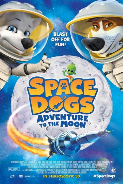 Cubierta de Space Dogs: Aventura en el espacio