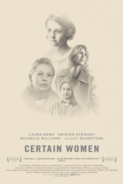 Caratula, cartel, poster o portada de Certain Women: Vidas de mujer