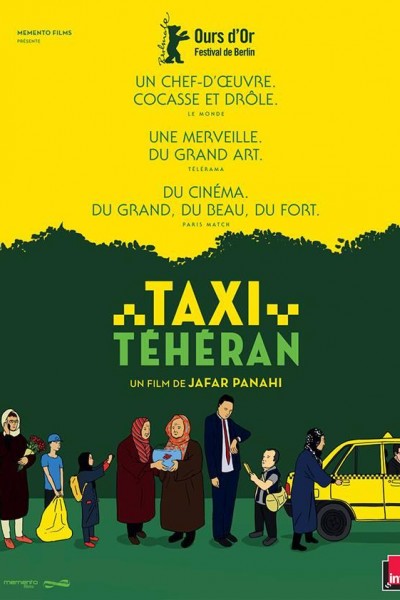 Caratula, cartel, poster o portada de Taxi Teherán