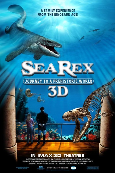 Caratula, cartel, poster o portada de Sea Rex 3D: Viaje al mundo prehistorico