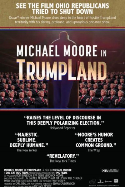 Caratula, cartel, poster o portada de Michael Moore in TrumpLand
