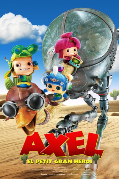 Caratula, cartel, poster o portada de Axel: el pequeño gran héroe
