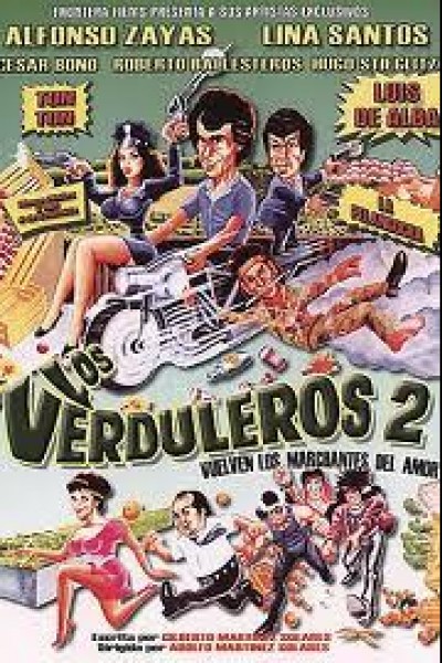 Caratula, cartel, poster o portada de Los verduleros 2