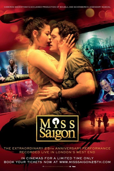 Caratula, cartel, poster o portada de Miss Saigon (El Musical)