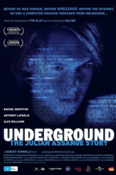 Caratula, cartel, poster o portada de Underground: La historia de Julian Assange