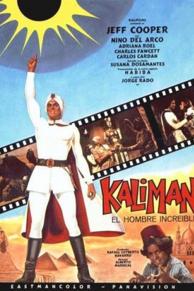 Caratula, cartel, poster o portada de Kalimán, El hombre increíble