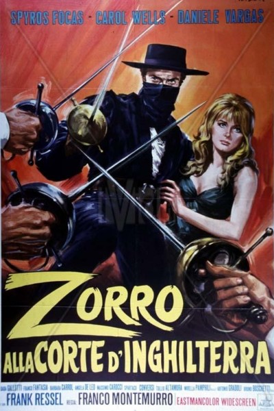 Cubierta de El Zorro en la corte de Inglaterra