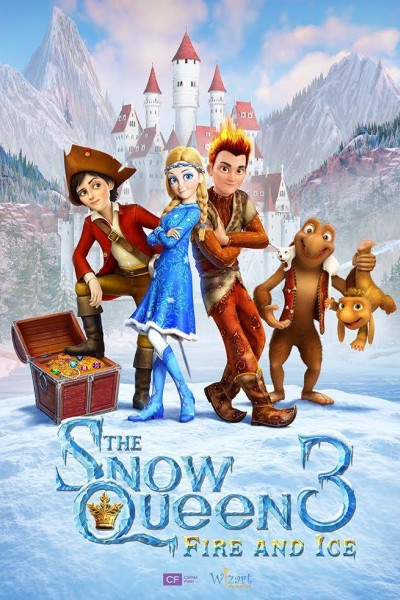 Caratula, cartel, poster o portada de Snow Queen 3: Fire and Ice