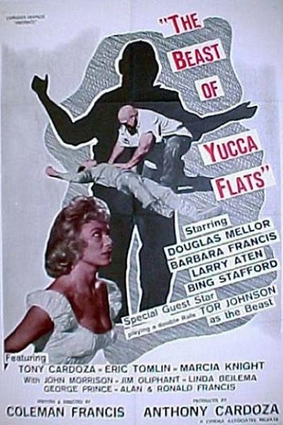 Caratula, cartel, poster o portada de La bestia de Yucca Flats