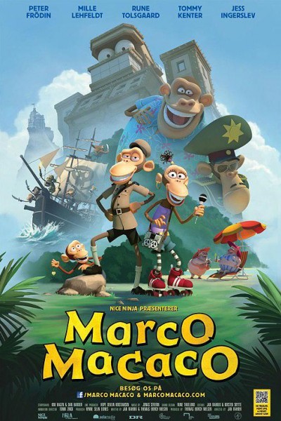 Caratula, cartel, poster o portada de Marco Macaco y los primates del Caribe