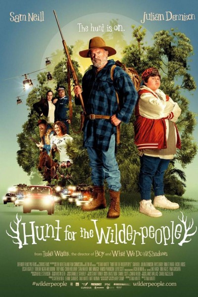 Caratula, cartel, poster o portada de Hunt for the Wilderpeople, a la caza de los ñumanos