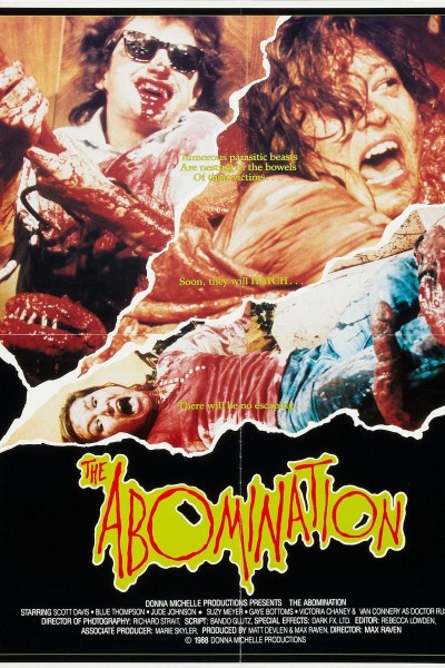 Caratula, cartel, poster o portada de The Abomination