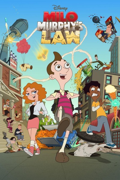 Caratula, cartel, poster o portada de La ley de Milo Murphy