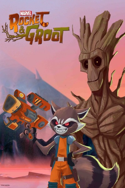 Caratula, cartel, poster o portada de Rocket y Groot