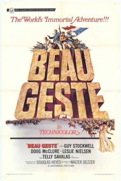 Caratula, cartel, poster o portada de Beau Geste