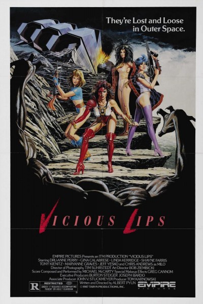 Caratula, cartel, poster o portada de El planeta del placer (Vicious Lips)